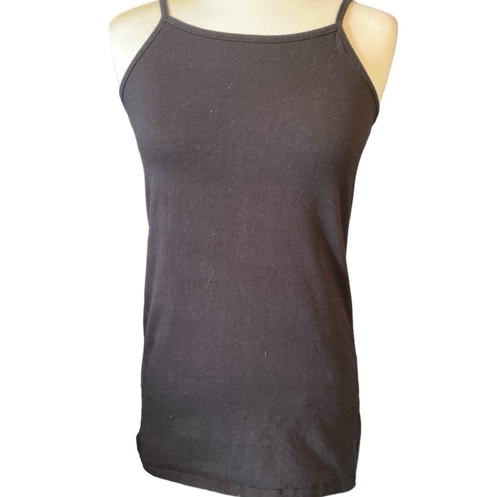 Maurices tank top spaghetti straps rounded neckline slightly stretchy Sz Medium